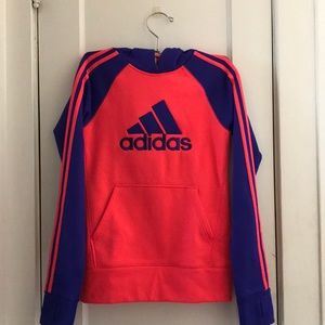 Purple and Pink Adidas Sweatshirt